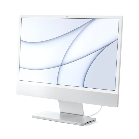 Satechi ST-UCISDS replicatore di porte e docking station per laptop Cablato USB 3.2 Gen 2 (3.1 Gen 2) Type-C Argento
