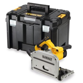 DeWALT DWS520KT-QS sega circolare portatile 16,5 cm Nero, Acciaio inox, Giallo 4000 Giri/min 1300 W
