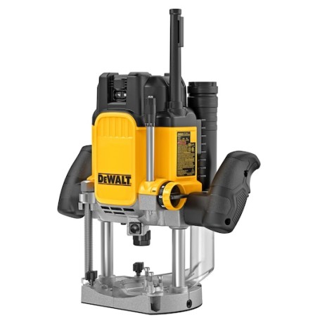 DeWALT DWE625-QS fresa verticale e tagliabordi Nero, Giallo 22000 Giri/min