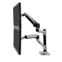 LX Dual Monitor Arm (silber) (45-248-026)