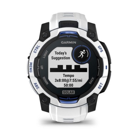 Garmin Instinct 2,29 cm (0.9") MIP 45 mm Digitale 176 x 176 Pixel Touch screen Nero, Bianco GPS (satellitare) (010-02934-03)