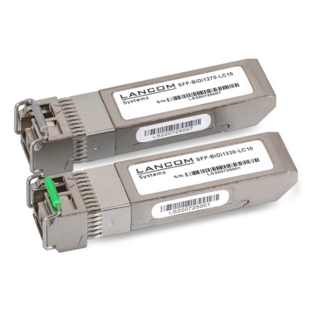 Lancom Systems SFP-BiDi1310-LC10 modulo del ricetrasmettitore di rete Fibra ottica 10000 Mbit/s SFP+ (60202)