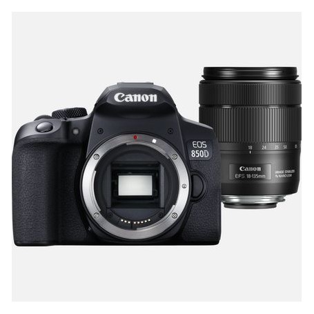 Canon EOS 850D Kit fotocamere SLR 24,1 MP CMOS 6000 x 4000 Pixel Nero (3925C020)