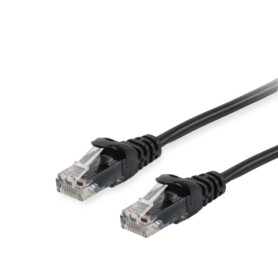 Equip 603151 cavo di rete Nero 0,15 m Cat6a U/UTP (UTP) (60315107101)