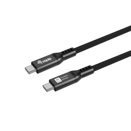Equip 128441 cavo USB USB4 Gen 4x2 1,2 m USB C Nero