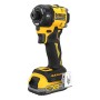 DeWALT DCF870E2T-QW avvitatore a batteria 1/4" 3000 Giri/min 56 Nm Nero, Giallo 500 W 18 V