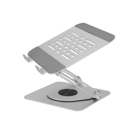 ICY BOX IB-NH300-R Supporto per computer portatile Argento 43,2 cm (17") (61112)