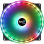 Aerocool Duo 20 Case per computer Ventilatore 20 cm Nero (ACF6-DU10217.11)