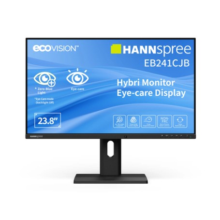 Hannspree Hybri Monitor EB241CJB Monitor PC 60,5 cm (23.8") 1920 x 1080 Pixel Full HD LCD Nero