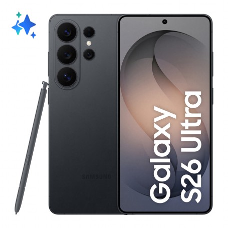 Samsung Galaxy S26 Ultra 17,5 cm (6.9") Doppia SIM Android 16.0 5G USB tipo-C 16 GB 1 TB 5000 mAh Nero (SM-S948BZKHEUB)