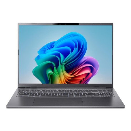 Acer Aspire 16 AI Notebook 16,0" WUXGA, 120Hz, Snapdragon X1-26 8C (45 TOPS), 16GB RAM, 512GB SSD, Windows 11 ARM (NX.JLNEG.009)