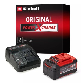 Einhell 5.2 Ah PXC Starter-Kit carica batterie Universale AC (4512147)