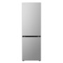 LG GBV3100CPY Frigorifero combinato, Classe C, 344L, Fresh Converter, Porte piatte, Argento