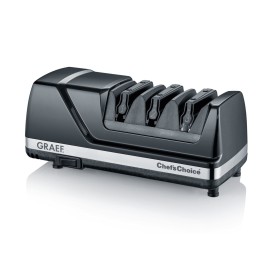 Graef CX 125 Affilacoltelli elettrico Nero, Grigio (CX125DE)