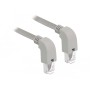 DeLOCK 85877 cavo di rete Grigio 1 m Cat6a S/FTP (S-STP) (85877)