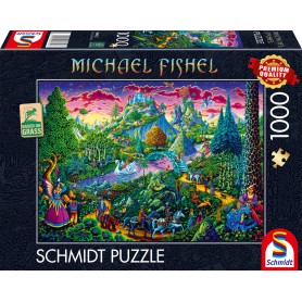 Schmidt Spiele 58612 puzzle 1000 pz Landscape