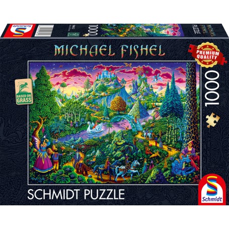 Schmidt Spiele 58612 puzzle 1000 pz Landscape