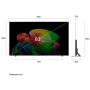 LG OLED AI 83'' Serie B6 OLED83B65LA, 4K, Nero perfetto, Dolby Vision, Processore α8 Gen3, 120Hz, G-Sync, SMART TV 2026 (OLED83B65LA.API)
