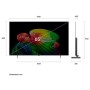 LG OLED AI 65'' Serie B6 OLED65B65LA, 4K, Nero perfetto, Dolby Vision, Processore α8 Gen3, 120Hz, G-Sync, SMART TV 2026 (OLED65B65LA.API)