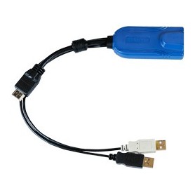 Raritan Digital HDMI, USB CIM cavo per tastiera, video e mouse Multicolore, Nero 0,3 m (D2CIM-DVUSB-HDMI)