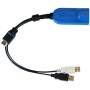 Raritan Digital HDMI, USB CIM cavo per tastiera, video e mouse Multicolore, Nero 0,3 m (D2CIM-DVUSB-HDMI)