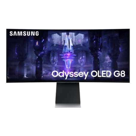 Samsung Odyssey Neo G8 LS34BG850SUXEN Monitor PC 86,4 cm (34") 3440 x 1440 Pixel UltraWide Quad HD Argento (LS34BG850SUXEN)