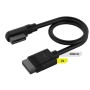iCUE LINK Slim-Kabel, 200mm, 90 abgewinkelt (schwarz, 2 Stck) (CL-9011123-WW)