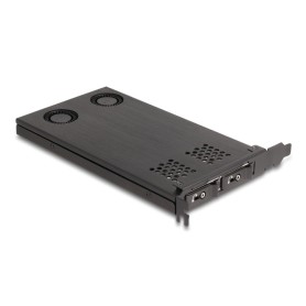 Delock PCI Express x16 Karte Wechselrahmen fr 2 x M.2 NVMe SSD - Bifurcation (47042)
