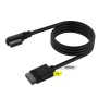 iCUE LINK Slim-Kabel, 600mm, 90 abgewinkelt (schwarz, 1 Stck) (CL-9011122-WW)