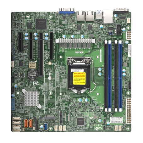 Supermicro X12STL-F-B Bulk Intel C252 LGA 1200 (Socket H5) micro ATX (MBD-X12STL-F-B)
