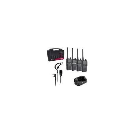 Midland Albrecht Tectalk Worker 3 - Tragbar - Zwei-Wege Funkgerät - PMR - 446 MHz - 16 Kanäle (Packung mit 4) (29826)