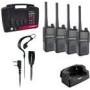 Midland Albrecht Tectalk Worker 3 - Tragbar - Zwei-Wege Funkgerät - PMR - 446 MHz - 16 Kanäle (Packung mit 4) (29826)