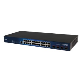 ALLNET Switch smart managed Layer2 24x GbE 4x SFP+ 19"" Lüfterlos - Switch (ALL-SG8428M-10G)