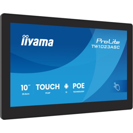 Iiyama 10.1" TW1023ASC-B3P 16 Touch IPS mHDMI - Flachbildschirm (TFT/LCD) - 10,1" (TW1023ASC-B3P)