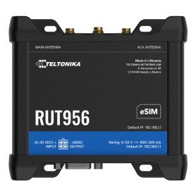 Teltonika RUT956 - Wireless Router - WWAN 3-Port-Switch 2,4 GHz (RUT95623B600)