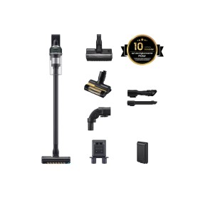 Samsung VS20C85G2TN Aspirapolvere a bastone 2 in 1 Batteria Secco Senza sacchetto Cromo, Nero 2200 Ah (VS20C85G2TN/WD)
