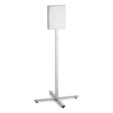 Durable 502057 stand informativo e supporto per brochure A4 Acciaio inox Antracite, Grigio