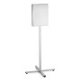 Durable 502957 stand informativo e supporto per brochure A3 Acciaio inox Antracite, Grigio