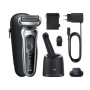 Braun Series 7 71-S7200cc Rasoio Trimmer Nero, Argento (433682)