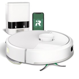 iRobot Roomba 105 Combo Robot + AutoEmpty Dock Bianco (Y351240)