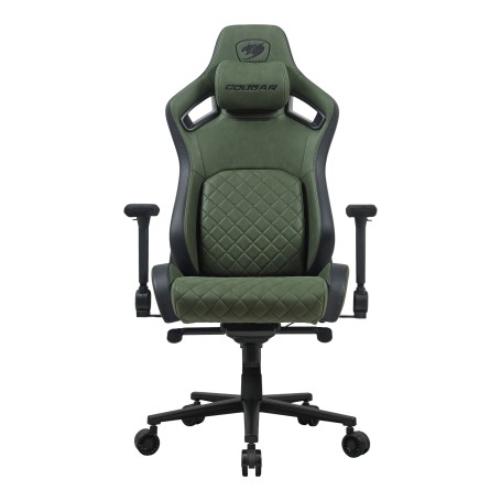 COUGAR DEFENSOR S ARMY GREEN F Sedia per gaming universale Sedia tappezzata Verde (CGR-DSF-GEB)