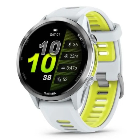 Garmin Forerunner 970 3,56 cm (1.4") AMOLED Digitale 454 x 454 Pixel Touch screen Bianco Wi-Fi GPS (satellitare) (010-02969-11)
