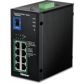 Trendnet TI-BG5091B switch di rete Non gestito 2.5G Ethernet (100/1000/2500) Supporto Power over Ethernet (PoE) Nero
