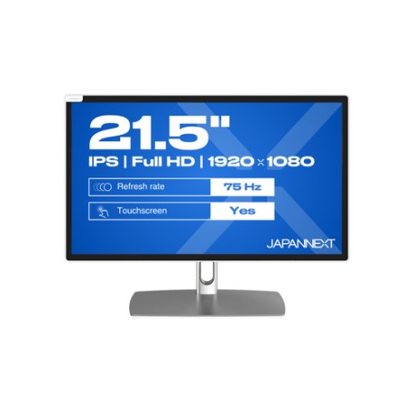 JAPANNEXT JN-IPS2152FHDR-C65W-FLD-T Monitor PC 54,6 cm (21.5") 1920 x 1080 Pixel Full HD LED Touch screen Grigio