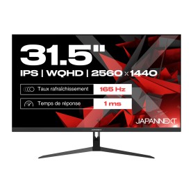 JAPANNEXT JN-IPS315WQHD165F Monitor PC 80 cm (31.5") 2560 x 1440 Pixel Wide Quad HD LCD Nero