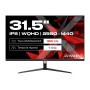 JAPANNEXT JN-IPS315WQHD165F Monitor PC 80 cm (31.5") 2560 x 1440 Pixel Wide Quad HD LCD Nero