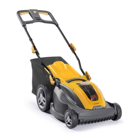 Stiga COMBI 344e Tagliaerba a spinta Batteria Nero, Giallo (294426068/ST2)