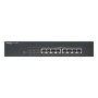 GS-1208P Non gestito Gigabit Ethernet (10/100/1000) Supporto Power over Ethernet (PoE) 1U Nero (61673)