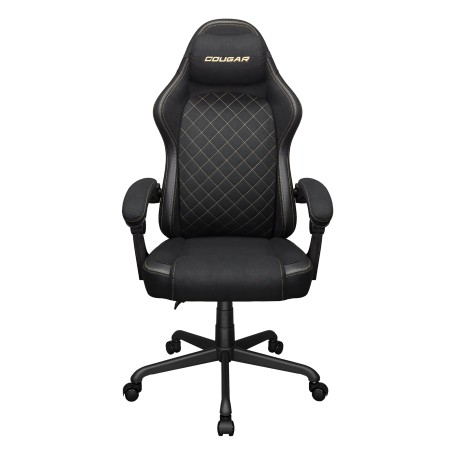 COUGAR CGR-FXF-GLB Sedia per gaming universale Seduta imbottita Nero, Oro