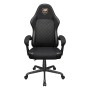 COUGAR CGR-FXF-GLB Sedia per gaming universale Seduta imbottita Nero, Oro